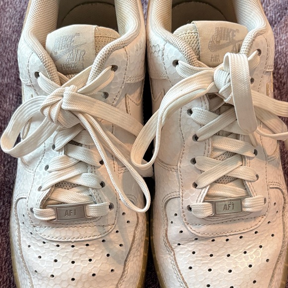 Nike AF1 2016 Ice Sole Sneakers 7.5 Golfball Texture - Picture 2 of 4